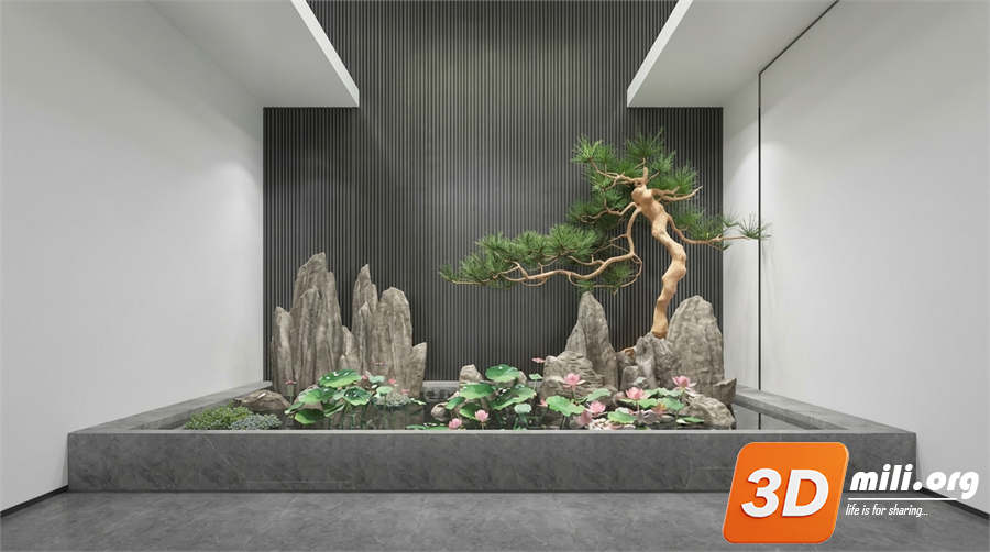 Rockery Skp Files